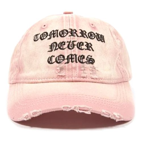 Cappelli Destroy Never Comes 6 Panels Cap Faded Sour Pink - Wasted Paris - Modalova