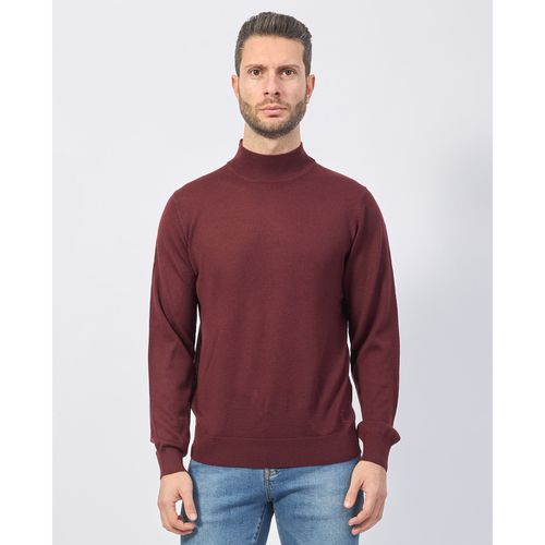 Maglione Maglione uomo dolcevita in misto lana - Yes Zee - Modalova