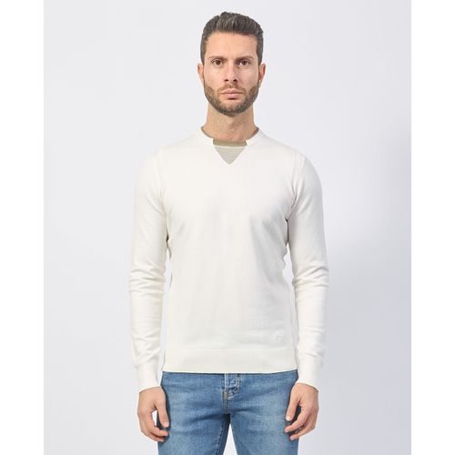 Maglione Maglia in misto viscosa effetto doppio collo - Yes Zee - Modalova