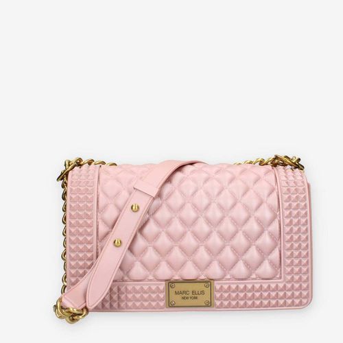 Borsa a tracolla FLAT PENKA M-OLD ROSE / LIGHT OTTONE - Marc Ellis - Modalova