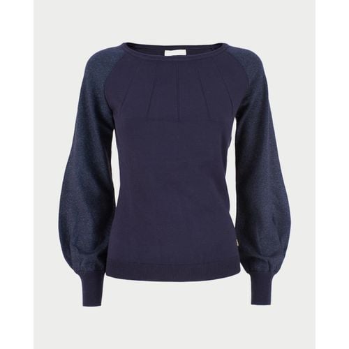 Maglione Maglia donna girocollo con maniche a sbuffo - Yes Zee - Modalova