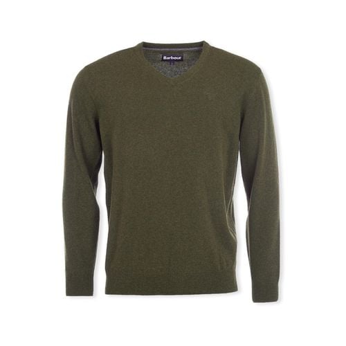 Maglione Lambswool V Knit - Seaweed - Barbour - Modalova