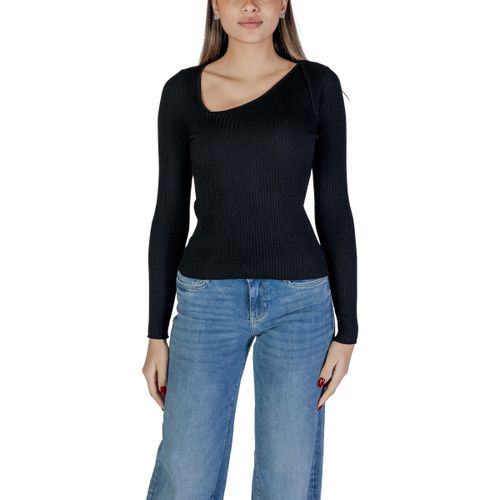 Maglione VINELLY L/S NECK DETAIL KNIT TOP/PB 14103386 - Vila - Modalova