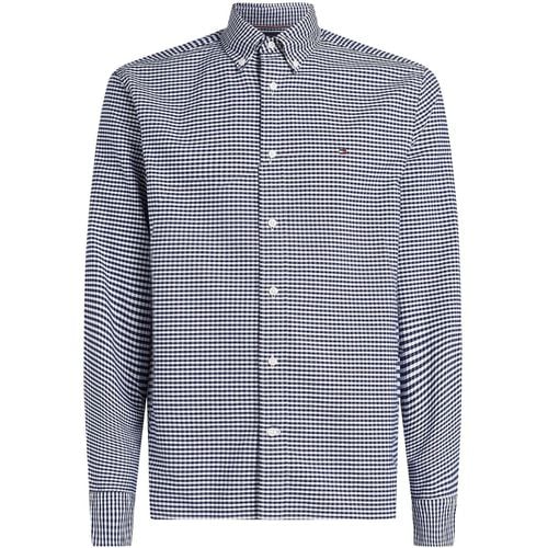 Camicia a maniche lunghe Heritage Oxford Ging - Tommy hilfiger - Modalova