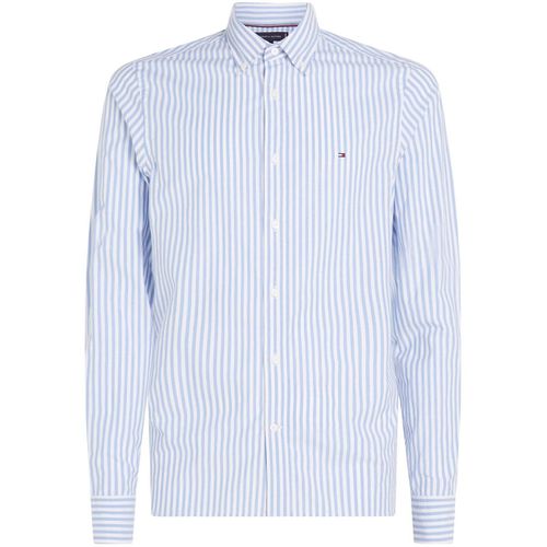 Camicia a maniche lunghe Classic Poplin Strip - Tommy hilfiger - Modalova