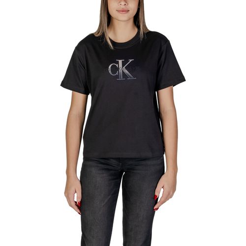 T-shirt EMBROIDERED MONOLOGO J20J224798 - Calvin Klein Jeans - Modalova