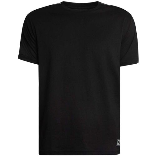 T-shirt T-shirt a righe sulle spalle - Emporio Armani EA7 - Modalova