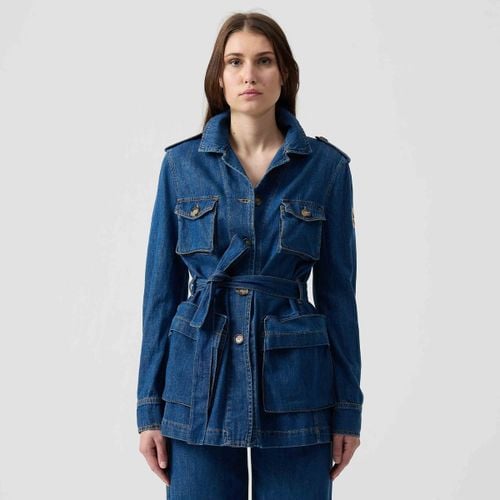 Giacca Giacca sahariana in denim - Ermanno Scervino - Modalova