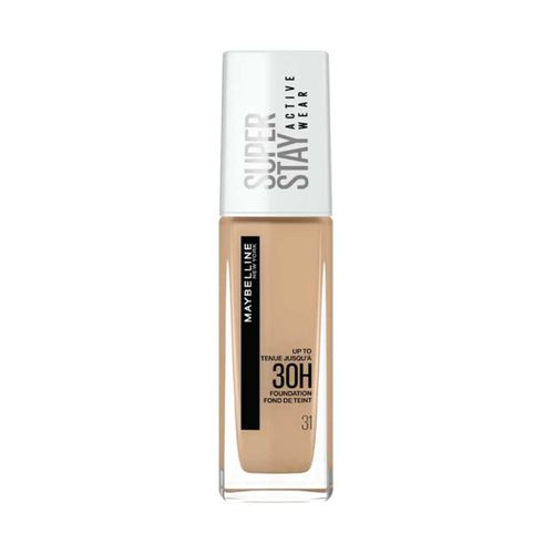 Fondotinta & primer Active Wear Superstay 30h Foundation - 31 Warm Nude - Maybelline New York - Modalova