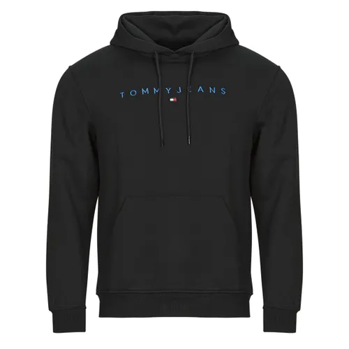 Felpa TJM REG LINEAR LOGO HOODIE EXT - Tommy Jeans - Modalova