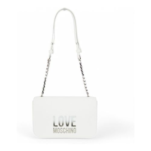 Borsa Borsa a spalla con logo sfumato - Love Moschino - Modalova