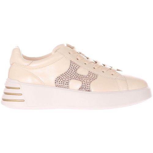 Sneakers Sneaker rebel in pelle dal finish perlato - Hogan - Modalova