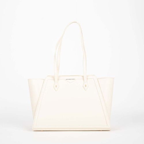 Borsa a spalla borsa gabrielle medium crema - Alexander Smith - Modalova