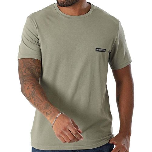 T-shirt & Polo Lounge 2 Pack Stretch Cotton T-Shirt Khaki/Black - Emporio armani - Modalova