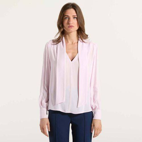 Camicia camicia in georgette - Elisabetta Franchi - Modalova