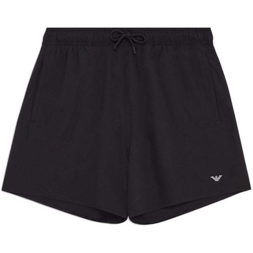 Costume / Bermuda da spiaggia Beach Small Eagle Swim Shorts Black - Emporio armani - Modalova