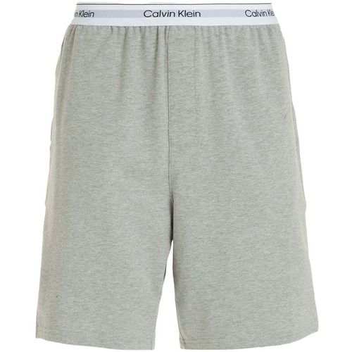 Pantaloni corti Icon Cotton Stretch Lounge Shorts Grey Heather - Calvin Klein Jeans - Modalova