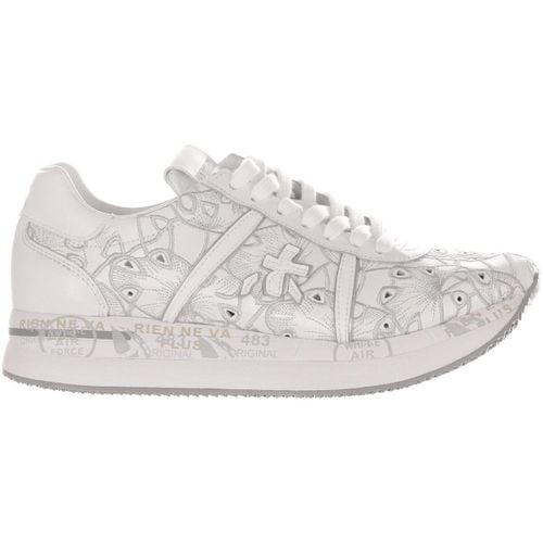 Sneakers Sneaker in pelle con ricami - Premiata - Modalova