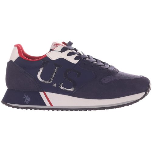 Sneakers Sneaker in camoscio e tessuto tecnico - U.S Polo Assn. - Modalova