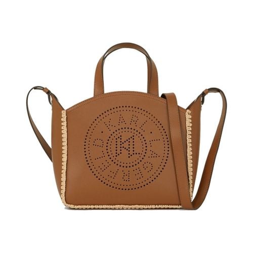 Borsa CIRCLE SM TOTE RAFFIA WHIP - Karl Lagerfeld - Modalova