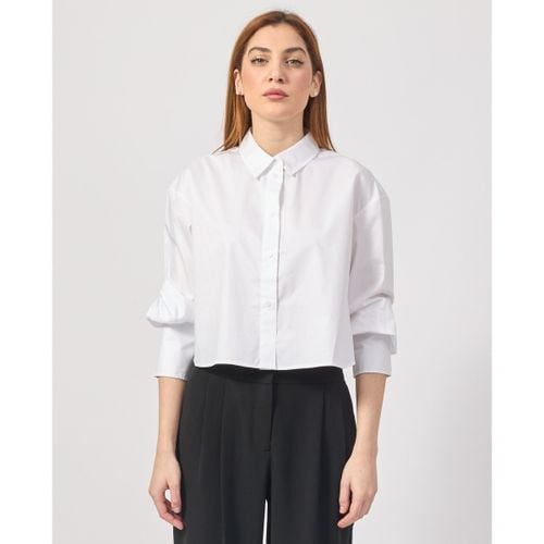 Camicia Camicia cropped con manica a 3/4 - EAX - Modalova