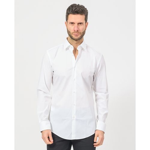 Camicia a maniche lunghe Camicia slim fit in cotone elasticizzato - Boss - Modalova