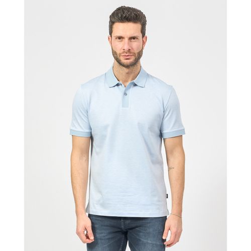 T-shirt & Polo Polo in cotone mercerizzato con micromotivo - Boss - Modalova