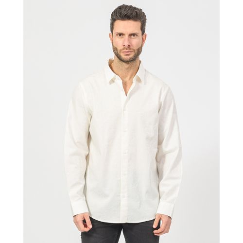 Camicia a maniche lunghe Camicia uomo in cotone - EAX - Modalova