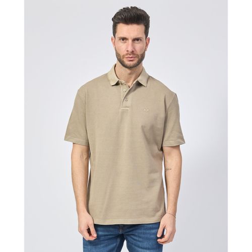 T-shirt & Polo Polo uomo AX in pique di cotone - EAX - Modalova