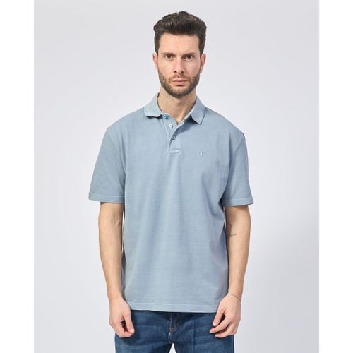 T-shirt & Polo Polo uomo AX in pique di cotone - EAX - Modalova