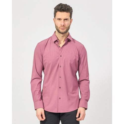 Camicia a maniche lunghe Camicia uomo in cotone stretch slim fit - Boss - Modalova