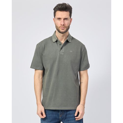 T-shirt & Polo Polo uomo AX in pique di cotone - EAX - Modalova