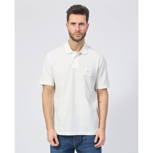 T-shirt & Polo Polo AX regular fit in piqeè di cotone - EAX - Modalova