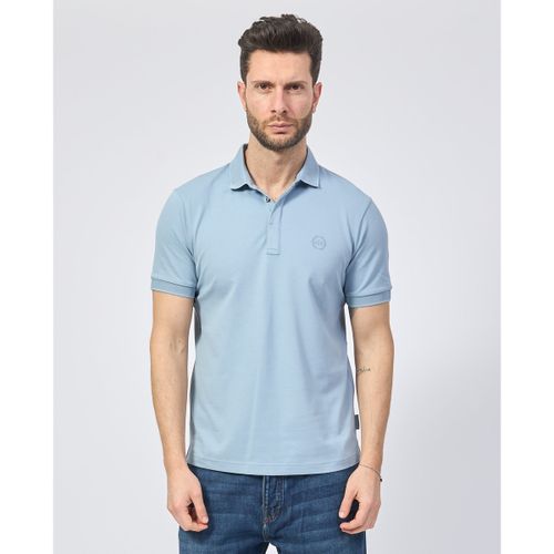 T-shirt & Polo Polo slim fit in piqué elasticizzato - EAX - Modalova