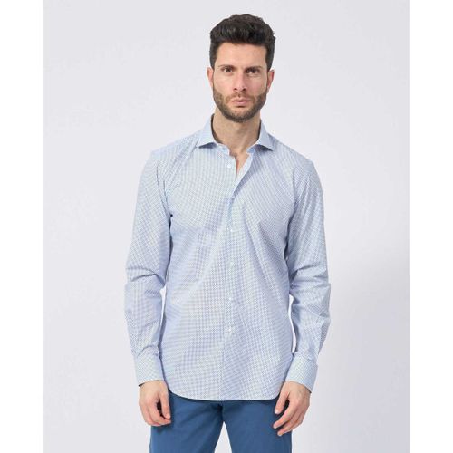 Camicia a maniche lunghe Camicia uomo Settemezzo con microfantasia - Sette/Mezzo - Modalova