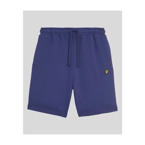 Pantaloni corti ML414VOG SWEAT SHORT-X568 DEEP INDIGO - Lyle & Scott - Modalova