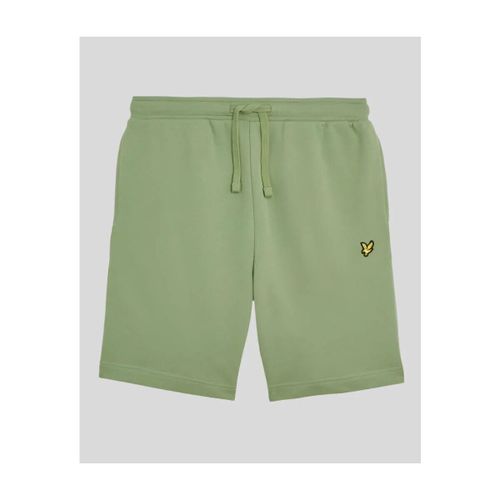 Pantaloni corti ML414VOG SWEAT SHORT-X576 SMOKE GREEN - Lyle & Scott - Modalova