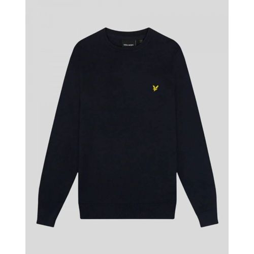 Maglione KN2136V COTTON CREW-Z271 DARK NAVY - Lyle & Scott - Modalova