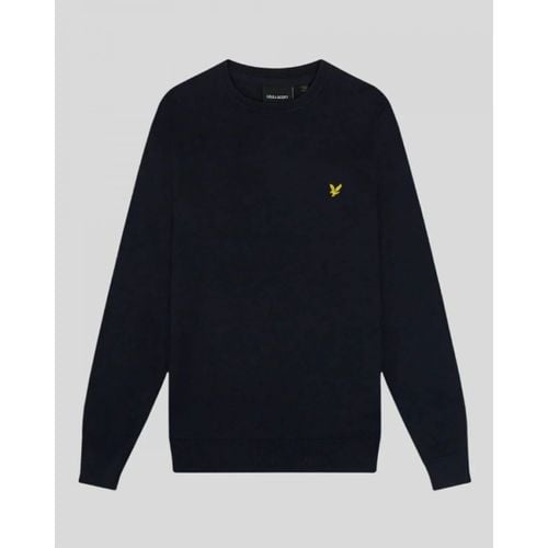 Maglione KN2136V COTTON CREW-Z271 DARK NAVY - Lyle & Scott - Modalova