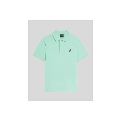 T-shirt & Polo SP1524VOG TIPPED POLO-X744 AQUAMARINE - Lyle & Scott - Modalova