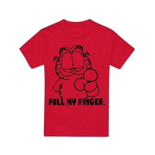 T-shirts a maniche lunghe Pull My Finger - Garfield - Modalova