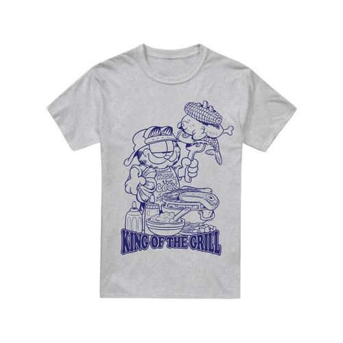 T-shirts a maniche lunghe King Of The Grill - Garfield - Modalova