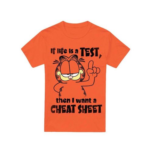 T-shirts a maniche lunghe Cheat Sheet - Garfield - Modalova