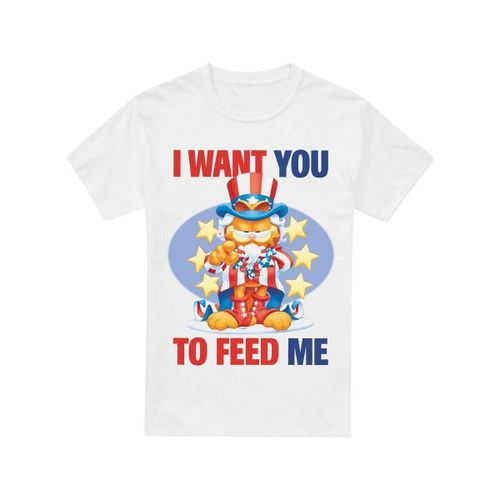 T-shirts a maniche lunghe I Want You - Garfield - Modalova