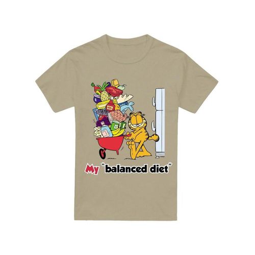 T-shirts a maniche lunghe Balanced Diet - Garfield - Modalova