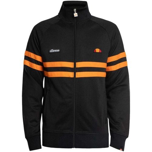 Giacca Sportiva Rimini Track Top Jacket Black/Orange - Ellesse - Modalova