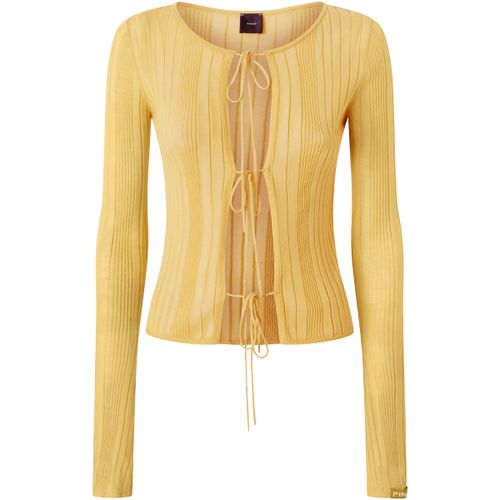 Maglione TABLE MAGLIA CREPE TRASPARENTE - Pinko - Modalova