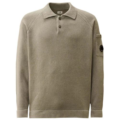 T-shirt & Polo Chenille Cotton Knit - Cp Company - Modalova