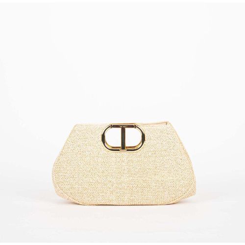 Borsa Shopping borsa a pochette 'Lila' in raffia - Twin set - Modalova