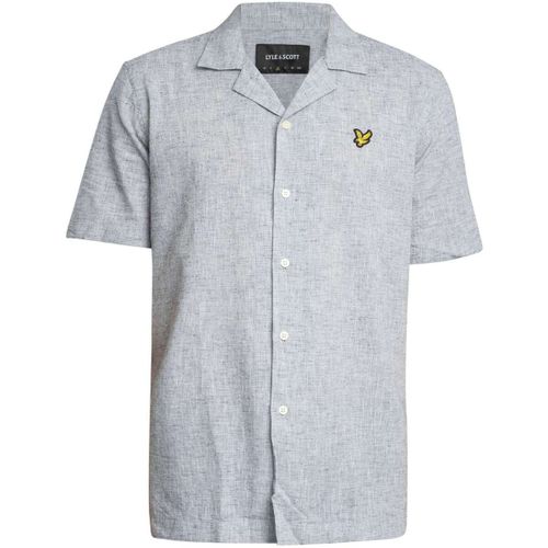 Camicia a maniche corte Camicia a maniche corte in misto lino Oxford Revere - Lyle & Scott - Modalova